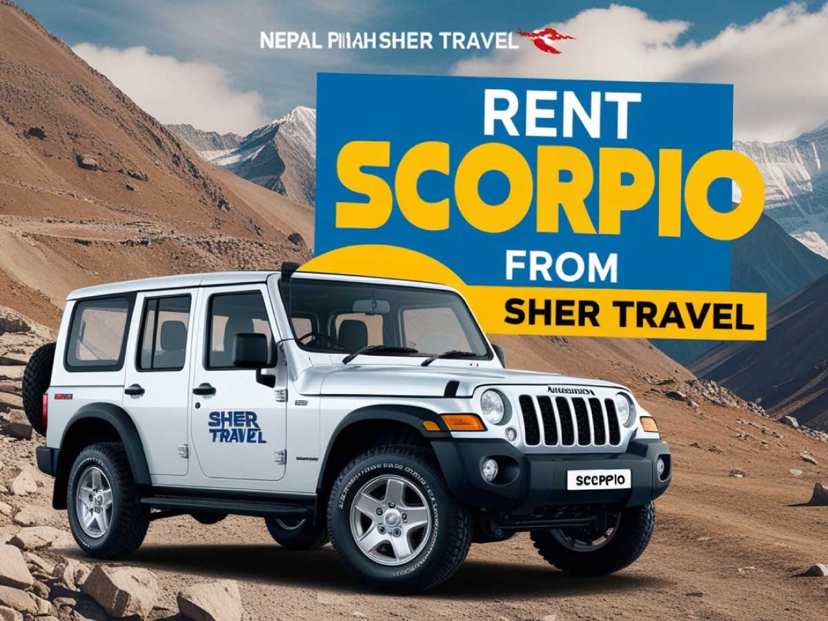 Rent Scorpio in Kathmandu, Nepal